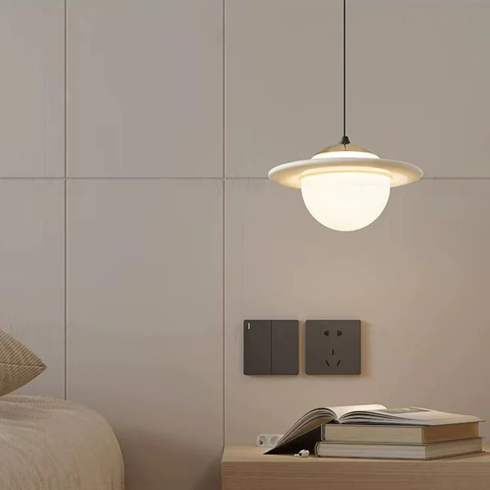 Creative Colorful Planet Glass Pendant Light - Image 7