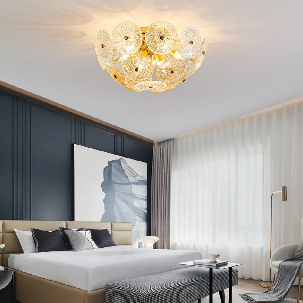 Creative Firework Starburst Glass Chandelier - Image 3