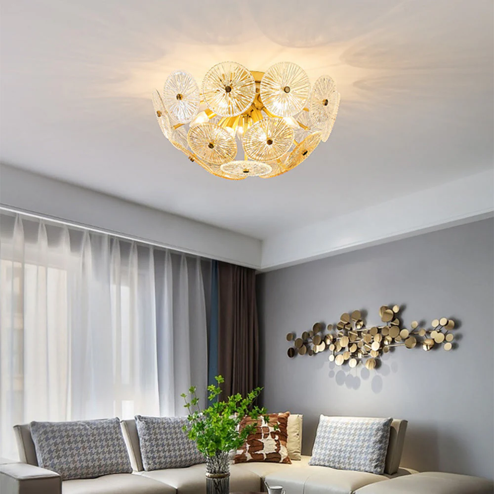 Creative Firework Starburst Glass Chandelier - Image 4