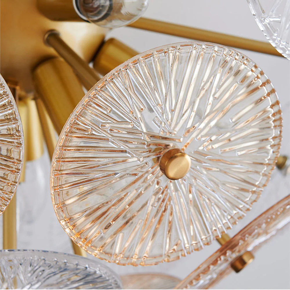 Creative Firework Starburst Glass Chandelier - Image 5