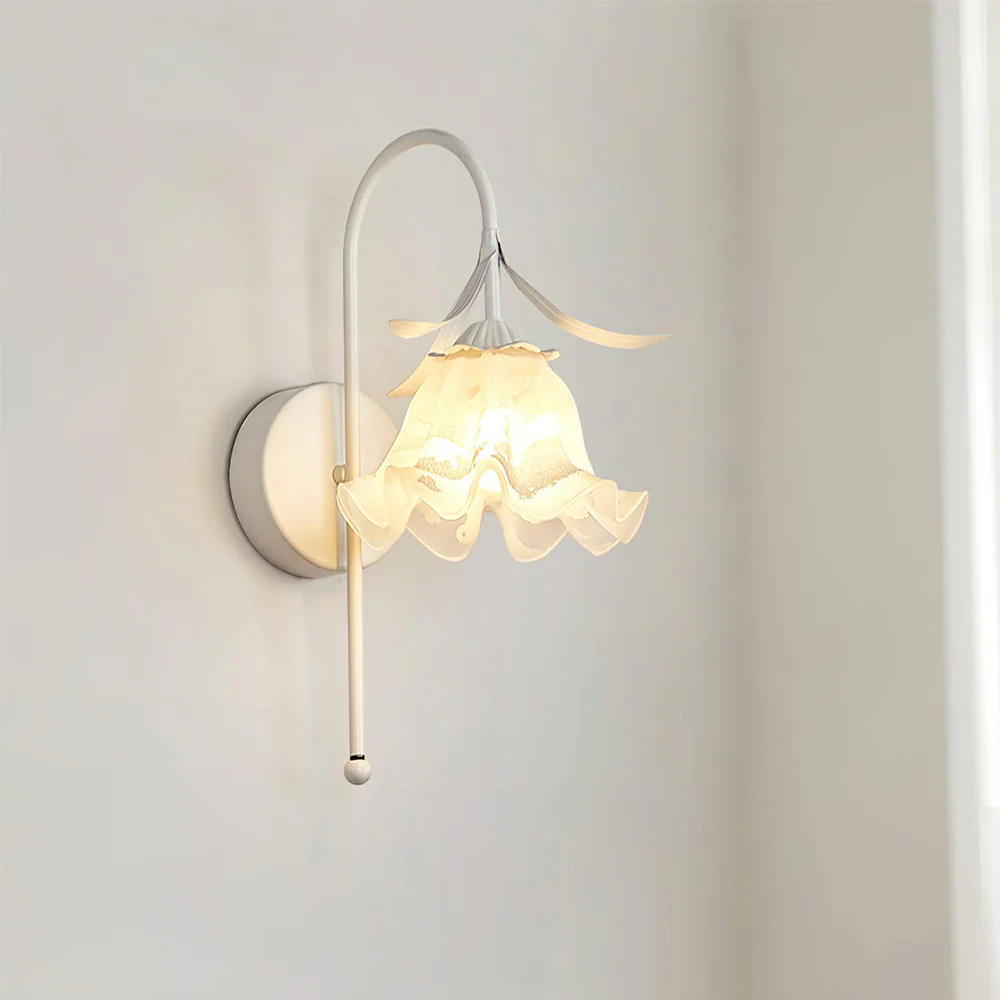 Creative Flower Glass Wall Light - Image 16
