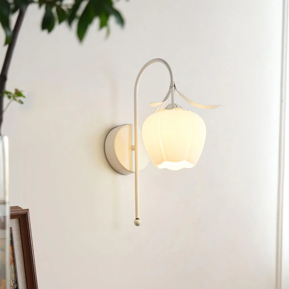 Creative Flower Glass Wall Light - Image 20