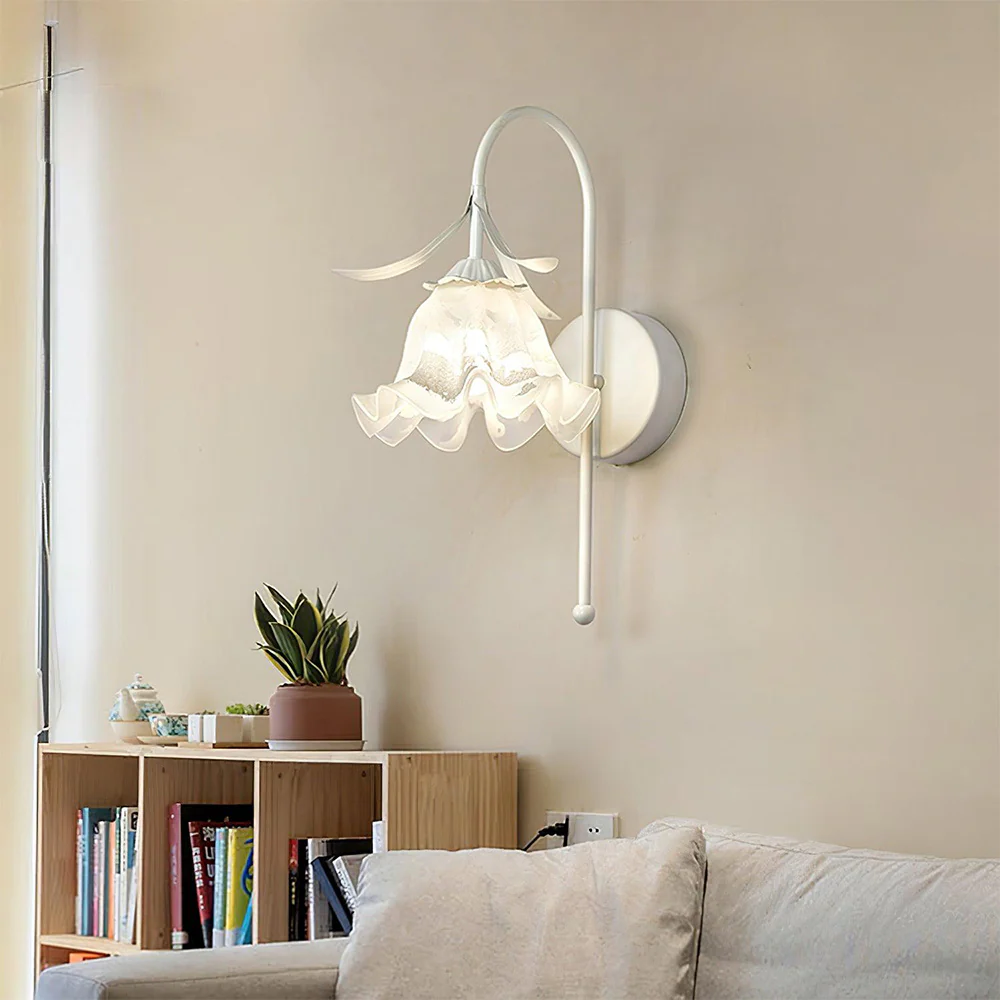 Creative Flower Glass Wall Light - Image 21
