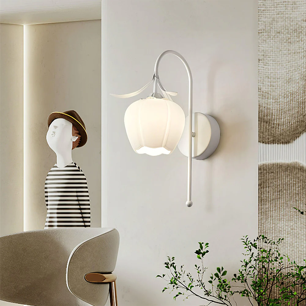 Creative Flower Glass Wall Light - Image 24