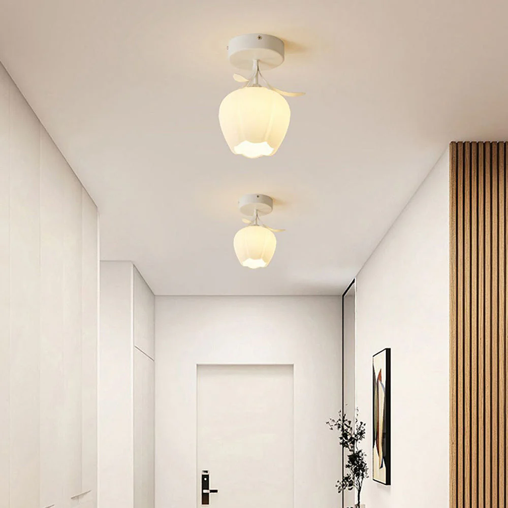 Creative Flower Shape Mini Ceiling Light - Image 13