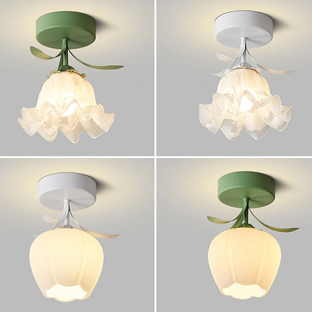 Creative Flower Shape Mini Ceiling Light - Image 19