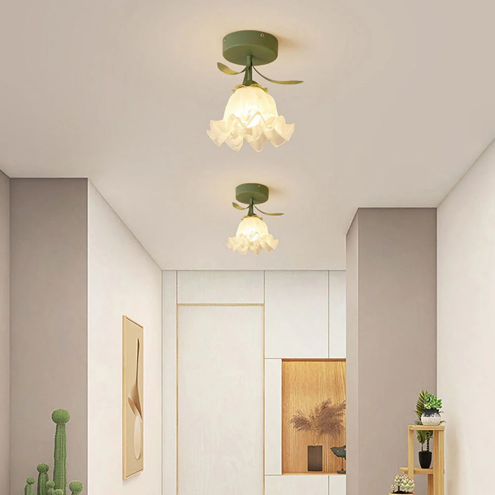 Creative Flower Shape Mini Ceiling Light - Image 2