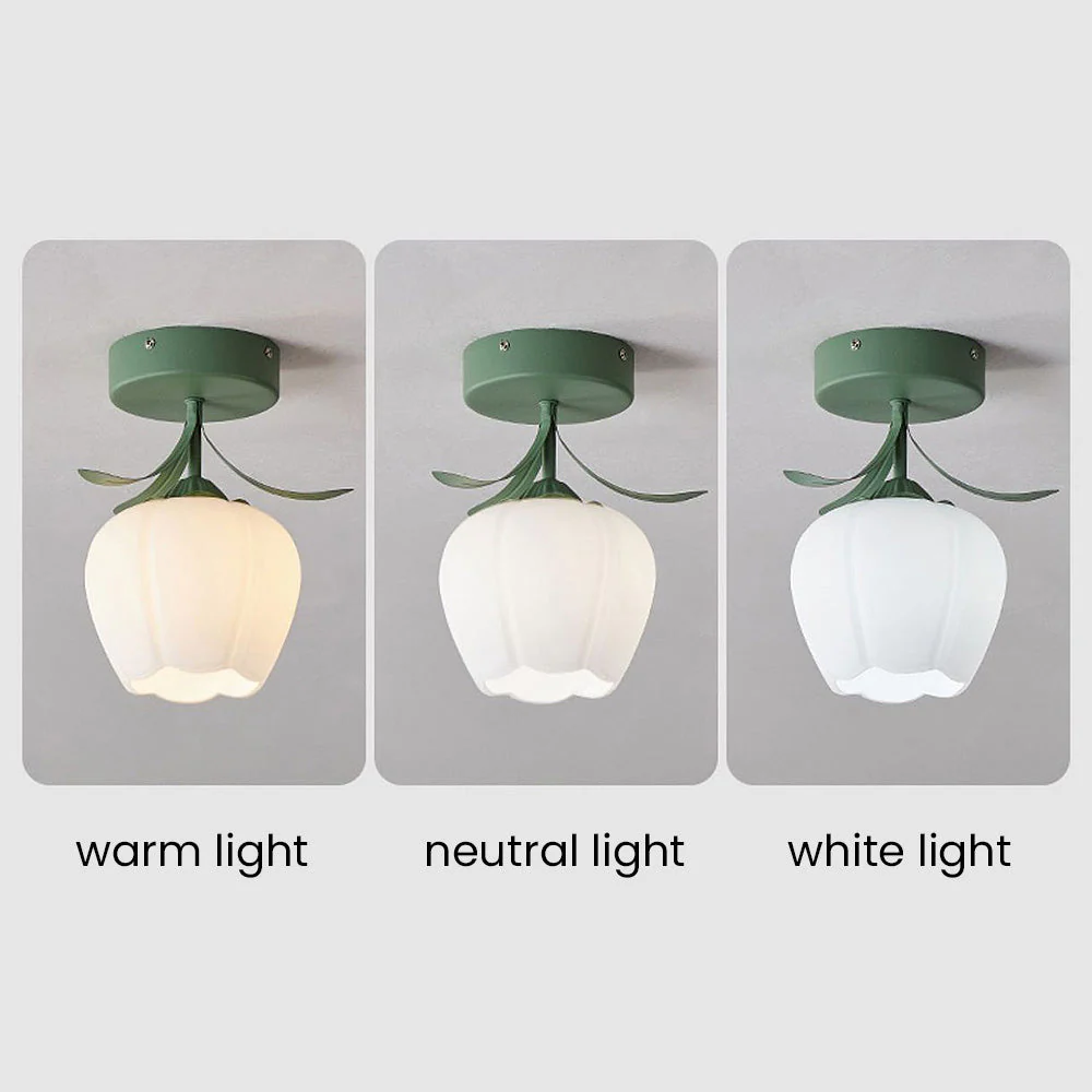 Creative Flower Shape Mini Ceiling Light - Image 20