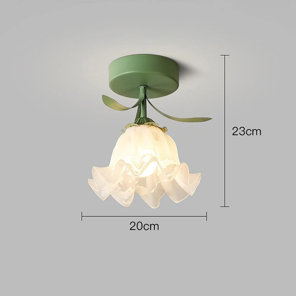 Creative Flower Shape Mini Ceiling Light - Image 3