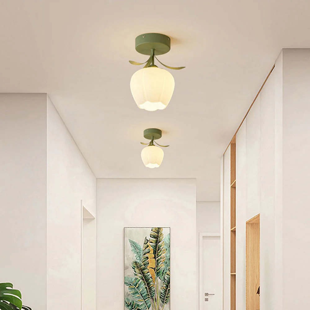 Creative Flower Shape Mini Ceiling Light - Image 4