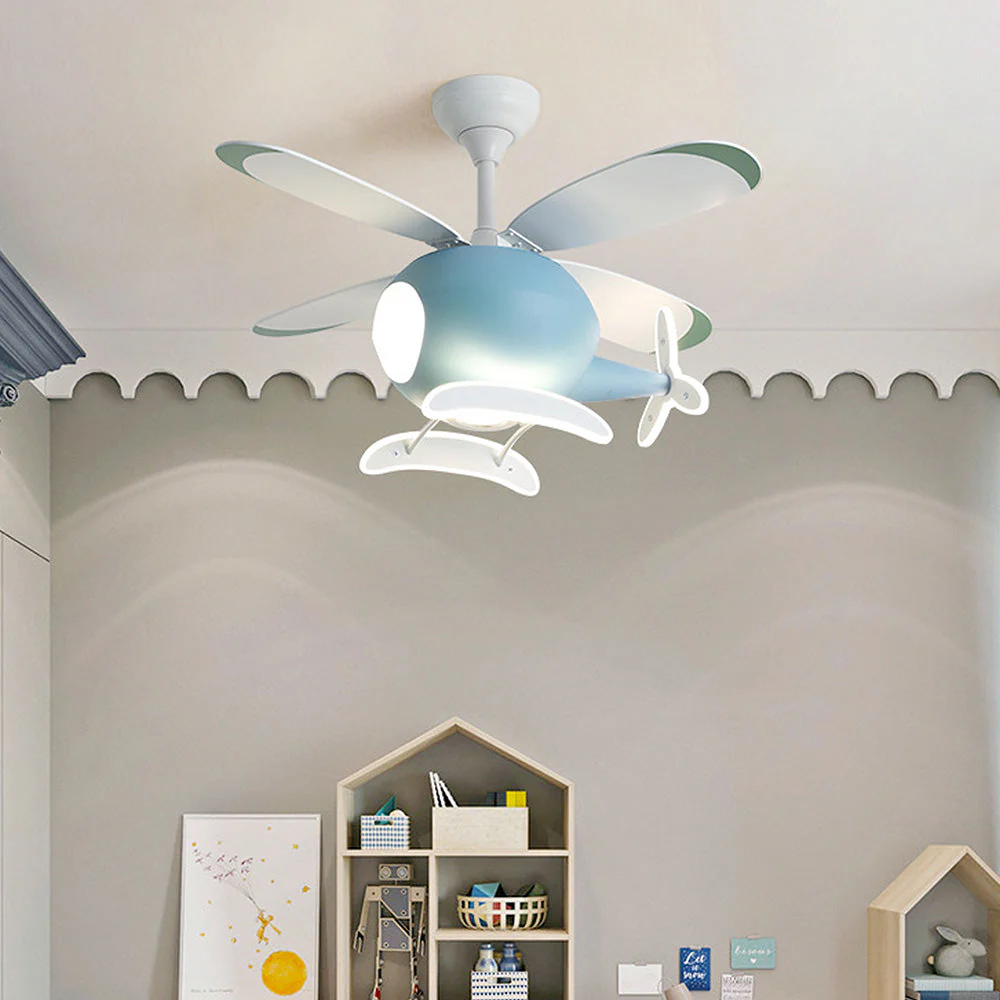Creative Flying Machine Ceiling Fans with LED Lights - Image 4