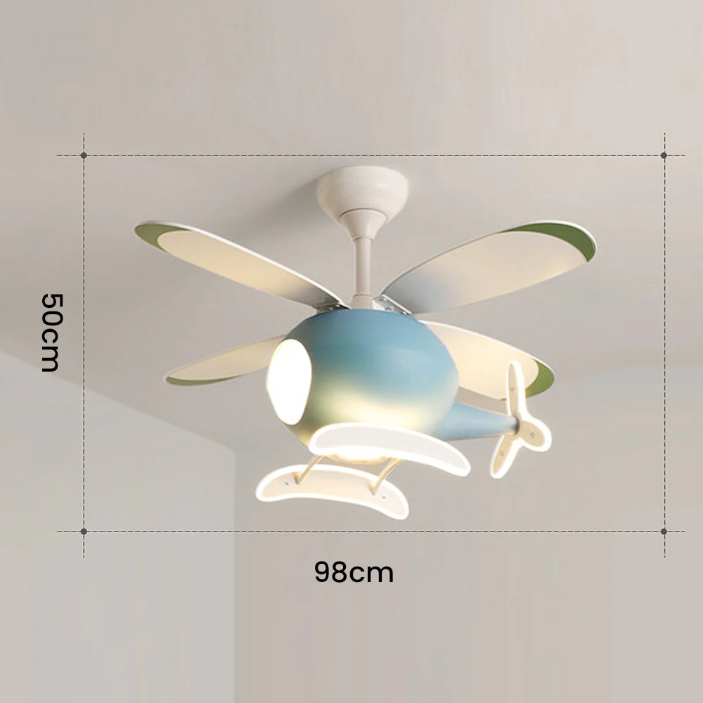 Creative Flying Machine Ceiling Fans with LED Lights - Image 6