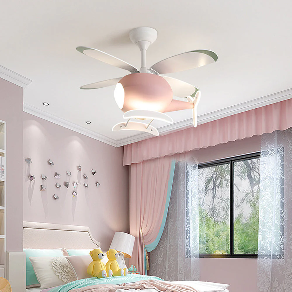 Creative Flying Machine Ceiling Fans with LED Lights - Image 7