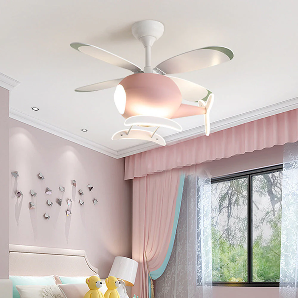 Creative Flying Machine Ceiling Fans with LED Lights - Image 9