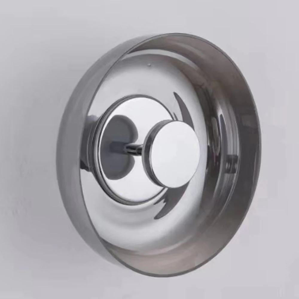 Glass Bowl Bedroom Bedside Wall Light - Image 7