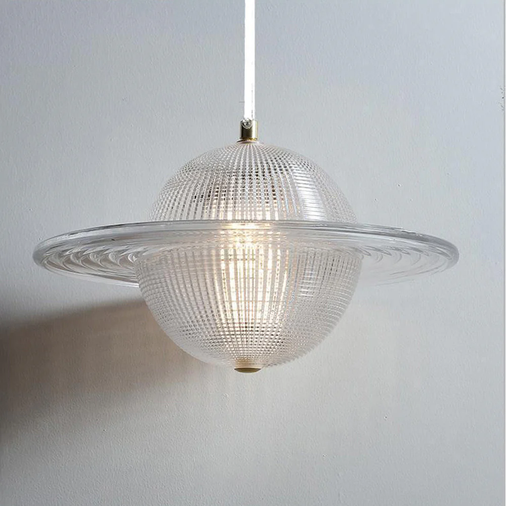Creative Glass Planet Pendant Hanging Light - Image 4