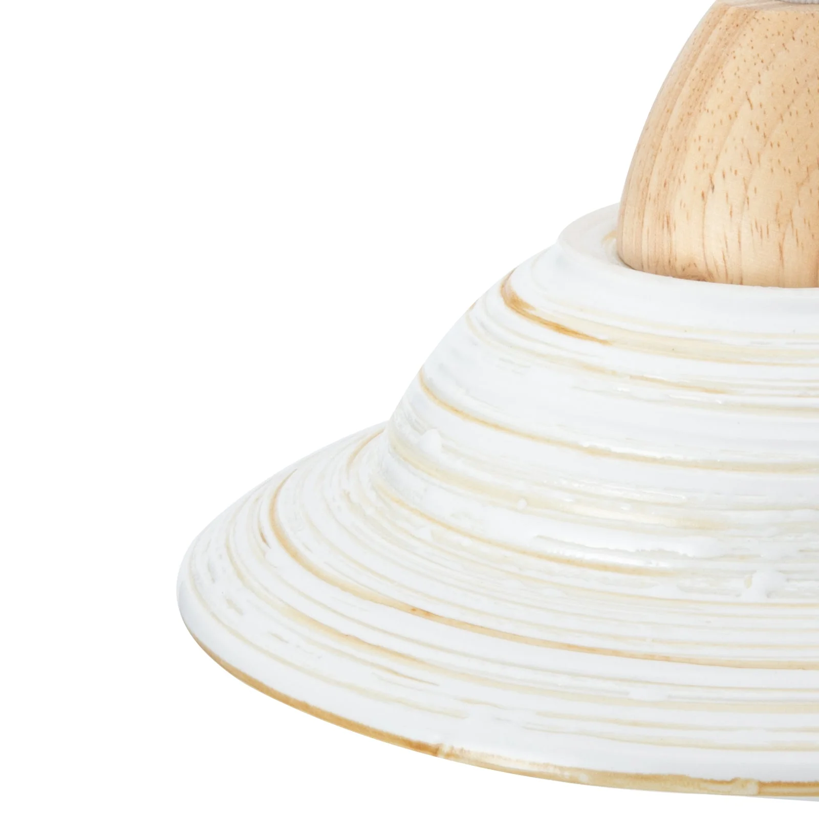 Creative Hat Milky Ceramic Pendant Light - Image 11