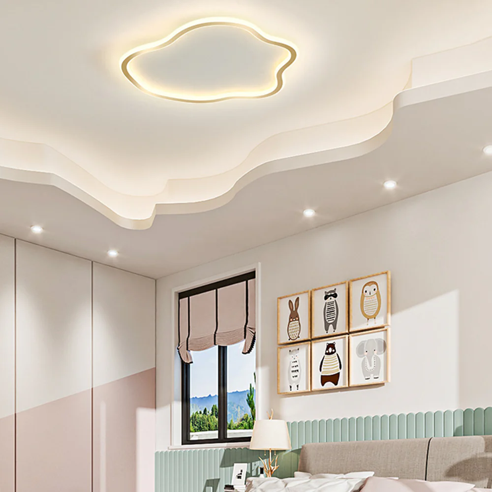 Creative Irregularly Flush Mount Ceiling Light - Image 5