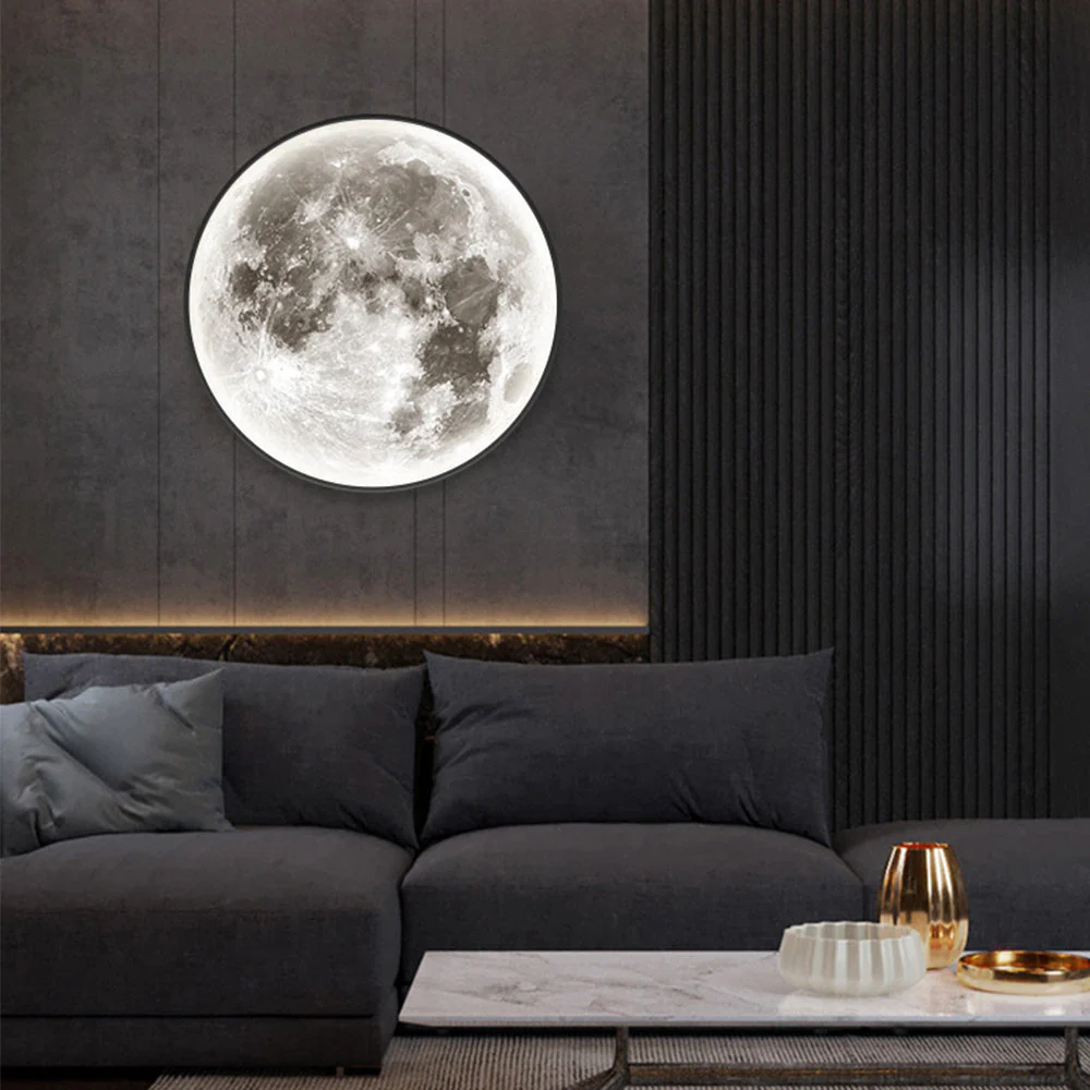 Creative Led Moon Light Shade Ceiling Lamp - Image 3