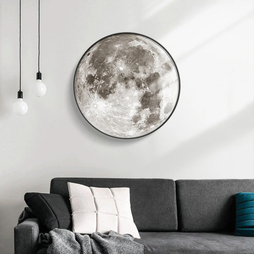Creative Led Moon Light Shade Ceiling Lamp - Image 4