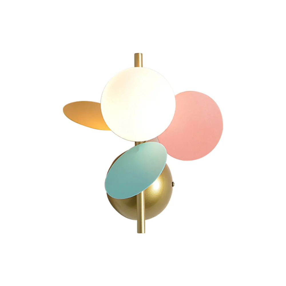 Creative Macaron Multi-Leaves Wall Lamp - Image 7