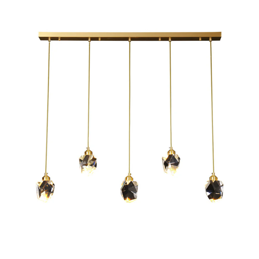 Creative Modern Crystal Gold Raindrop Chandelier - Image 18