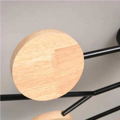 Creative Iron LED Semi-Flush Ceiling Light - Image 46
