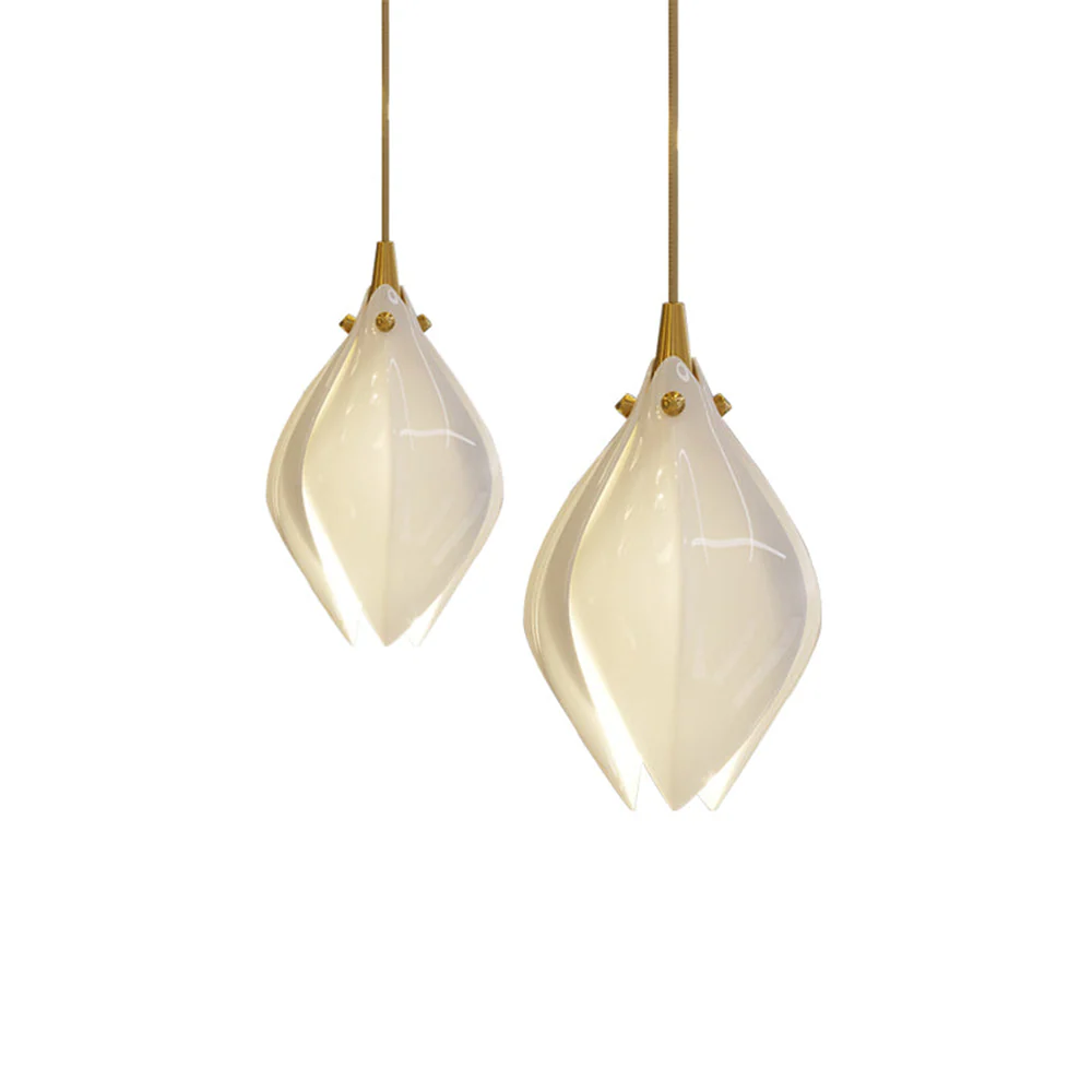 Creative Multi-heads Stylised Bloom Buds Pendant Lamp - Image 8