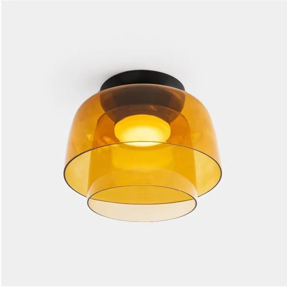Creative Multi-Layer Glass Living Room Ceiling Light - Image 16