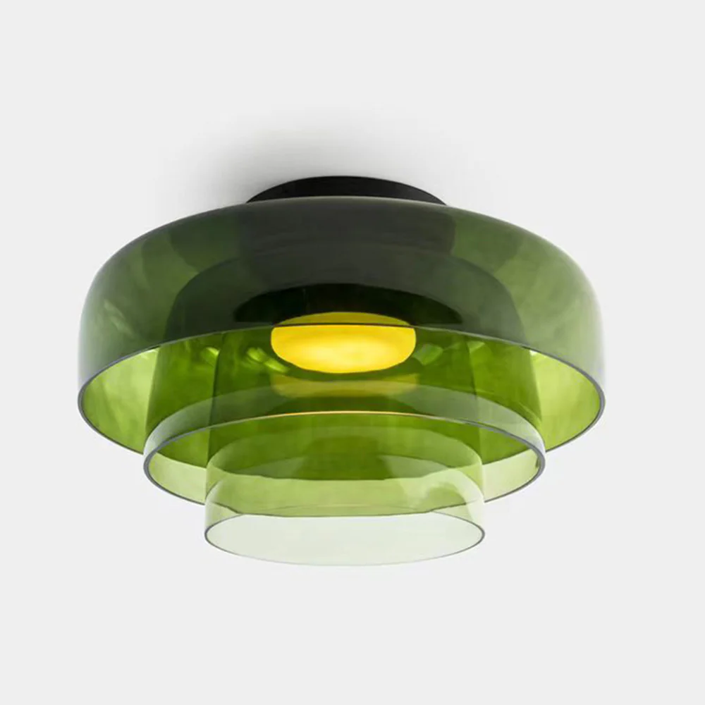 Creative Multi-Layer Glass Living Room Ceiling Light - Image 39