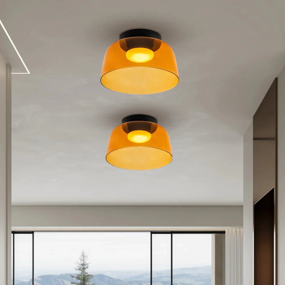Creative Multi-Layer Glass Living Room Ceiling Light - Image 4