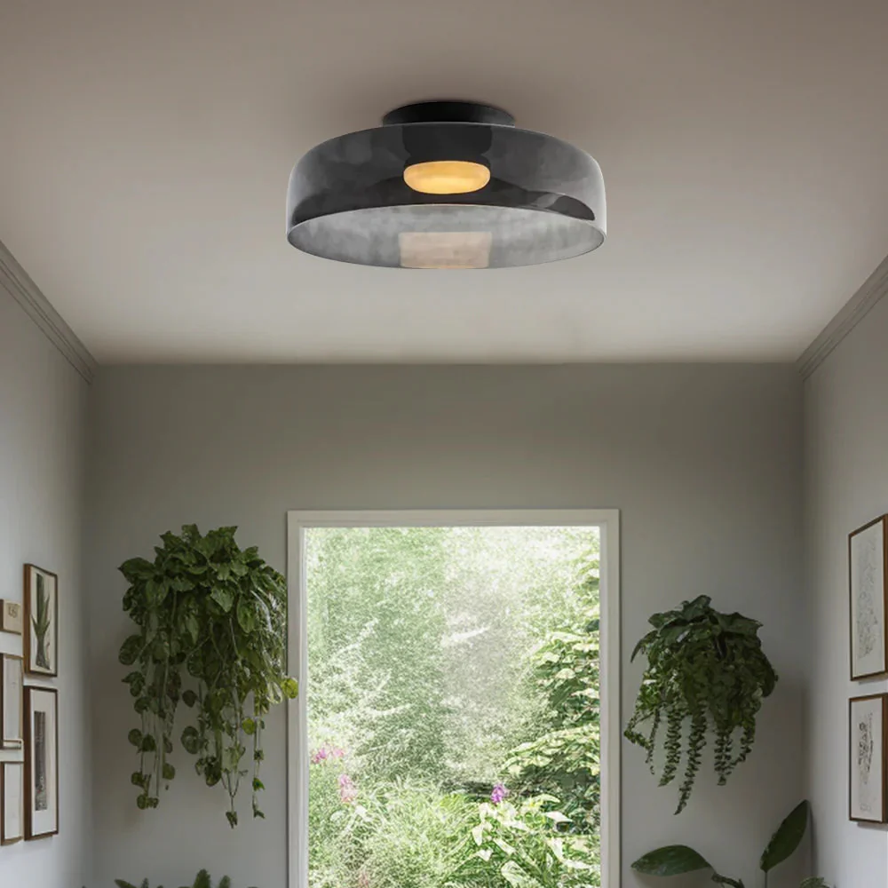 Creative Multi-Layer Glass Living Room Ceiling Light - Image 48
