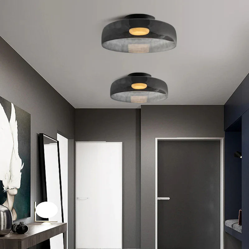 Creative Multi-Layer Glass Living Room Ceiling Light - Image 51