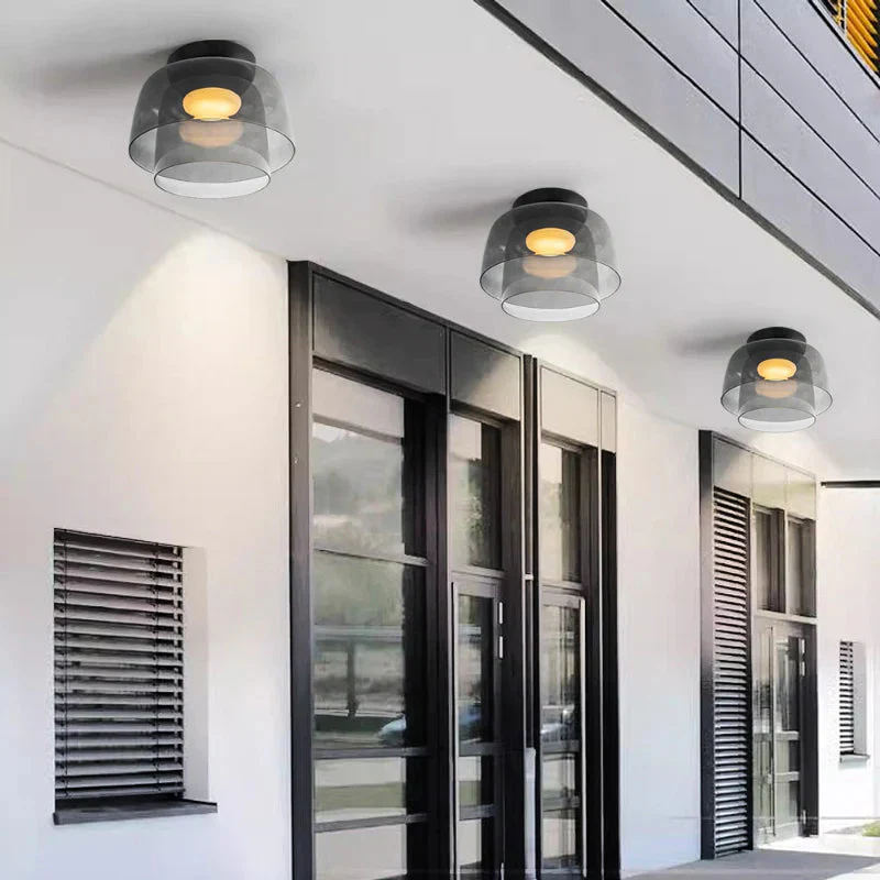 Creative Multi-Layer Glass Living Room Ceiling Light - Image 54