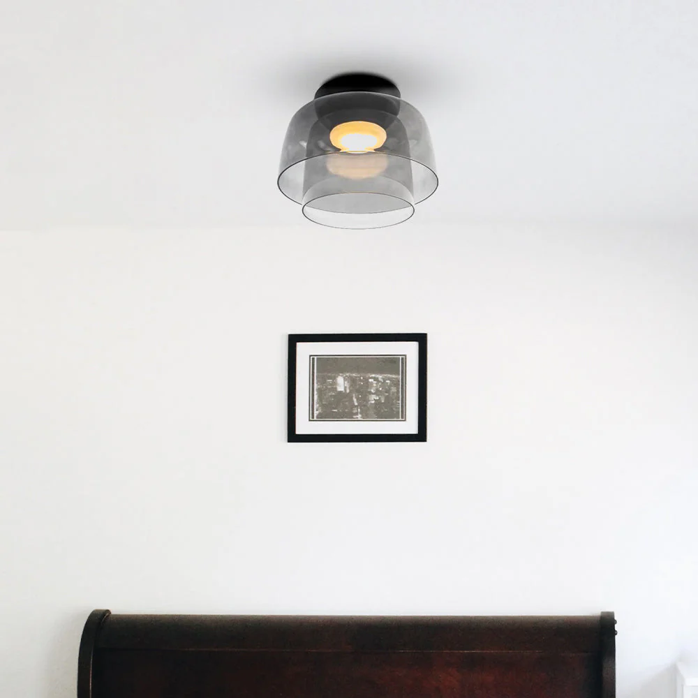 Creative Multi-Layer Glass Living Room Ceiling Light - Image 55