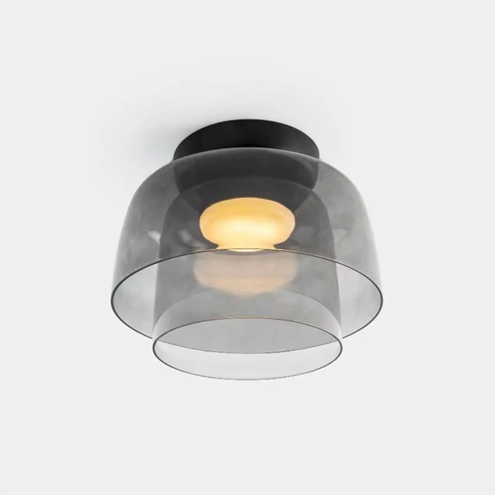 Creative Multi-Layer Glass Living Room Ceiling Light - Image 56