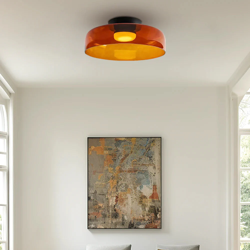 Creative Multi-Layer Glass Living Room Ceiling Light - Image 6