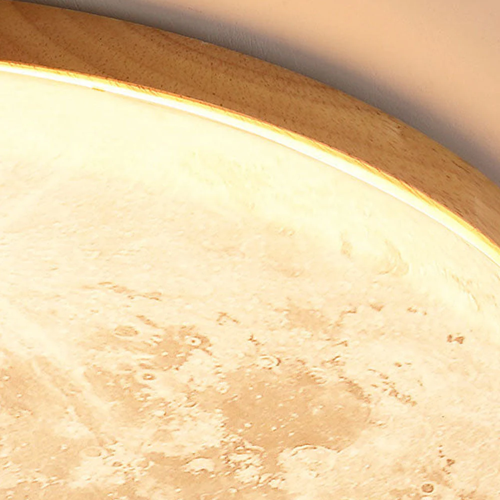 Creative Round Moon LED Ceiling Light - Image 15