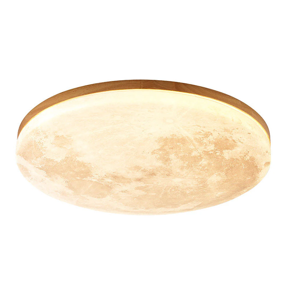 Creative Round Moon LED Ceiling Light - Image 17