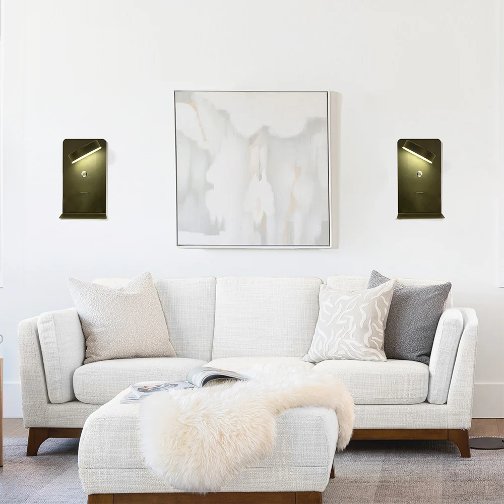Creative Simple LED Phone Charger Wall Light - Image 10