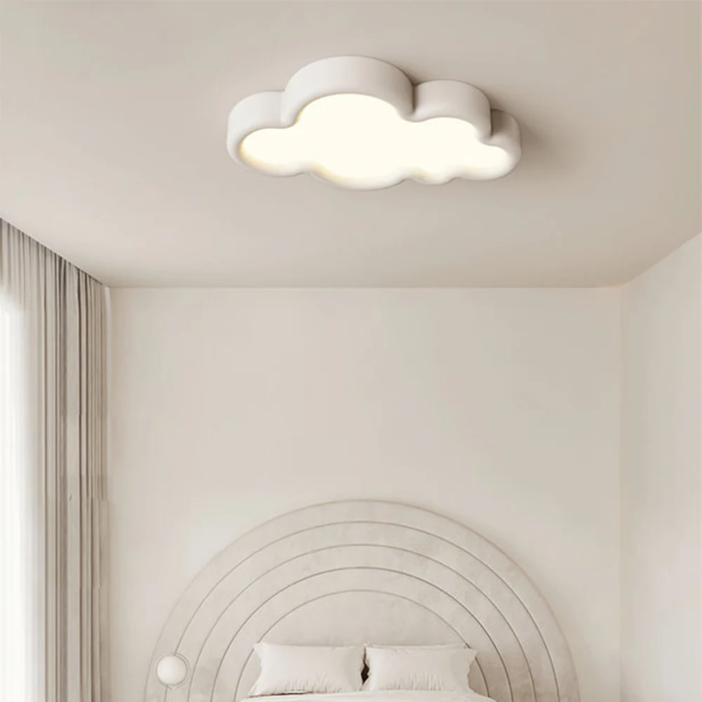 Crown Cloud Modern Ceiling Lamp Bedroom Ceiling Light Fixtures - Image 9
