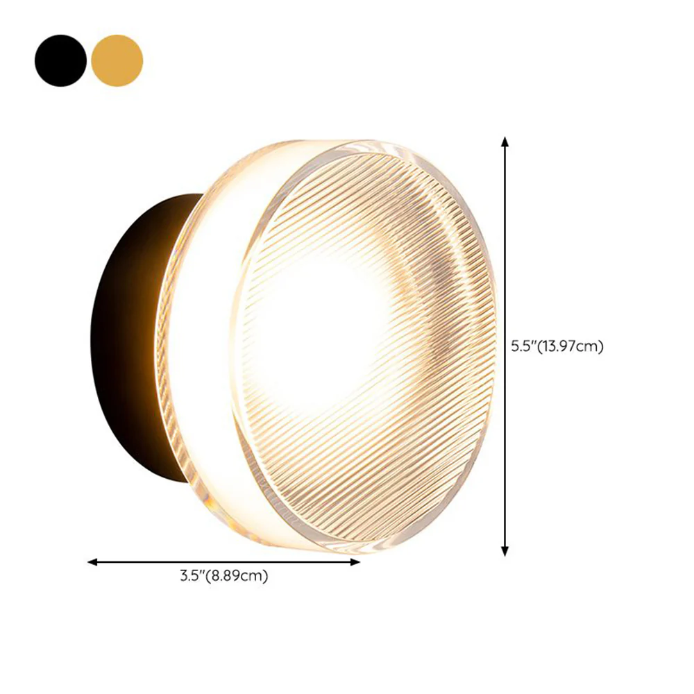 Danish Designer Acrylic Led Wall Lamp - Image 6