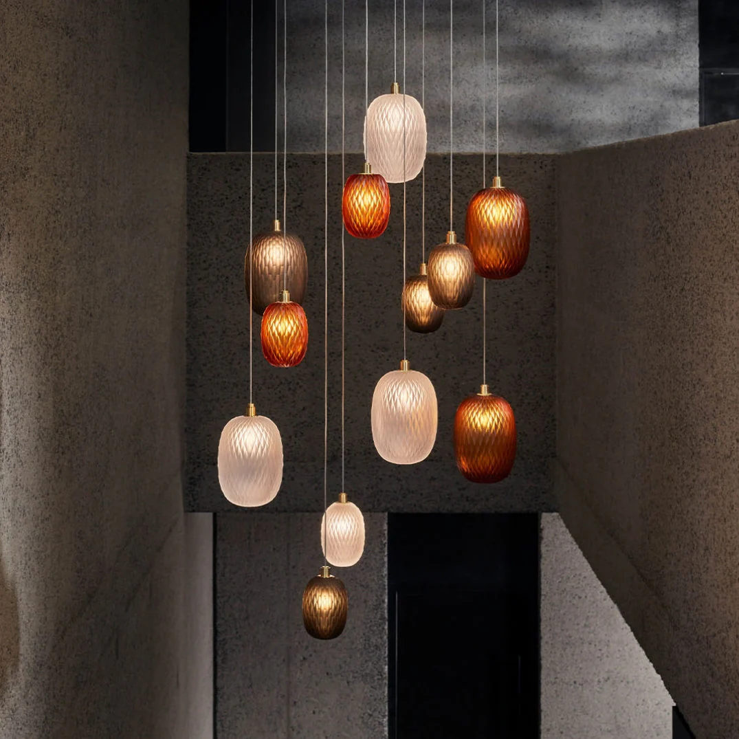 Design Stained Glass Ball Pendant Light - Image 2