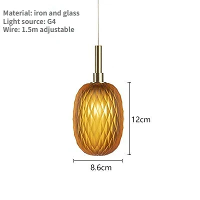 Design Stained Glass Ball Pendant Light - Image 9