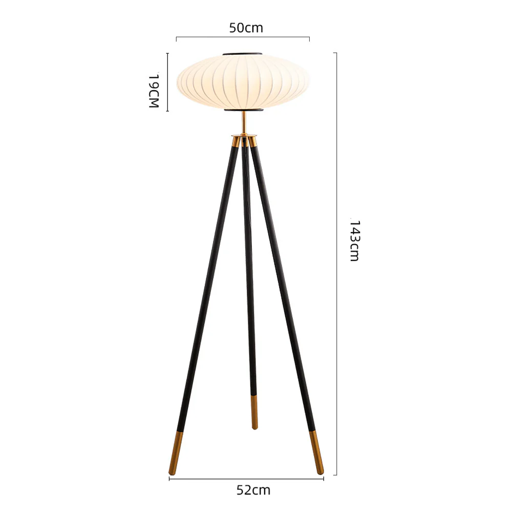 Designer Classical Silk Floor Lamp - Image 10