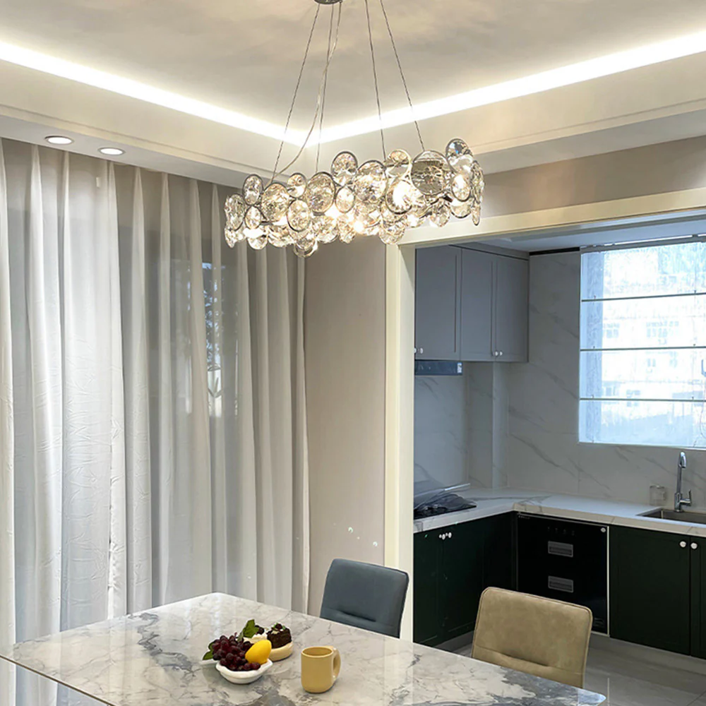 Designer Crystal Chandelier for Living Room - Image 10