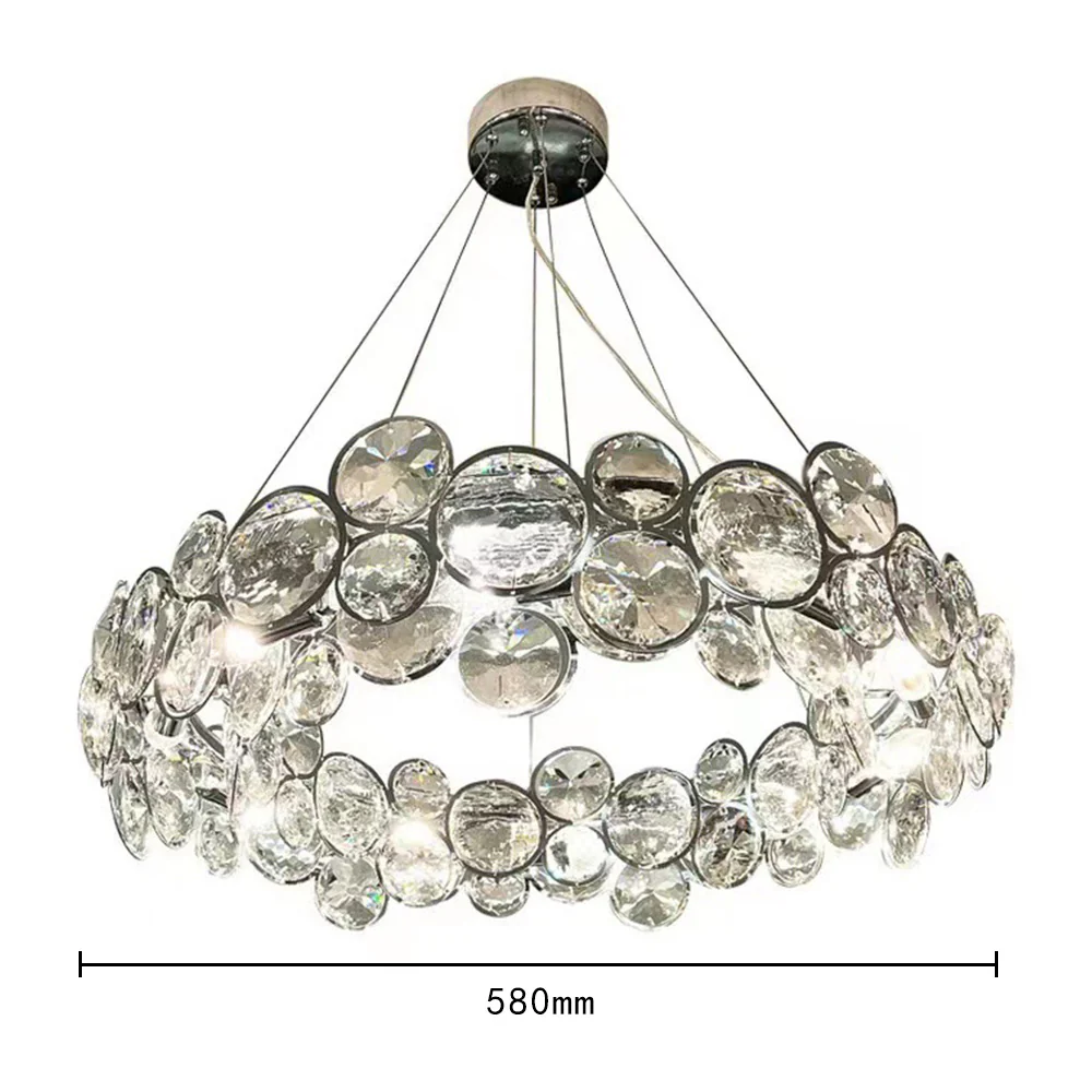 Designer Crystal Chandelier for Living Room - Image 3