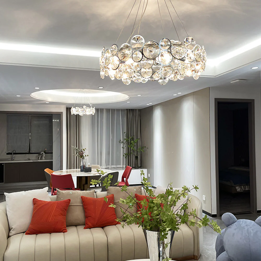 Designer Crystal Chandelier for Living Room - Image 9