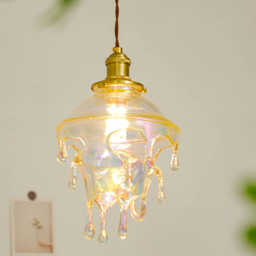Designer Water Drop Melting Decor Pendant Light - Image 6