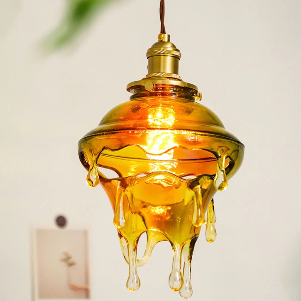 Designer Water Drop Melting Decor Pendant Light - Image 8